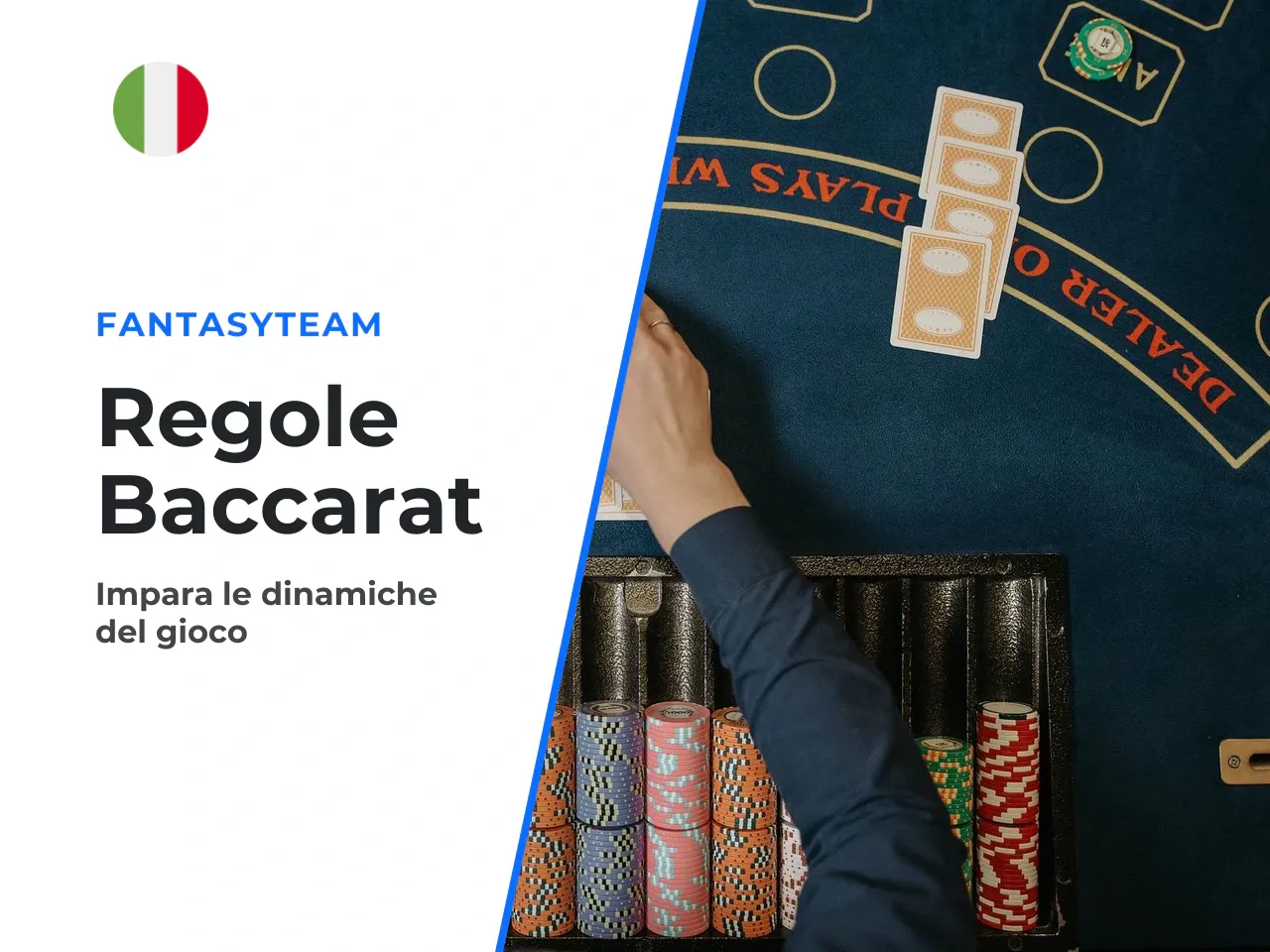 Come si svolge una mano nel baccarat
