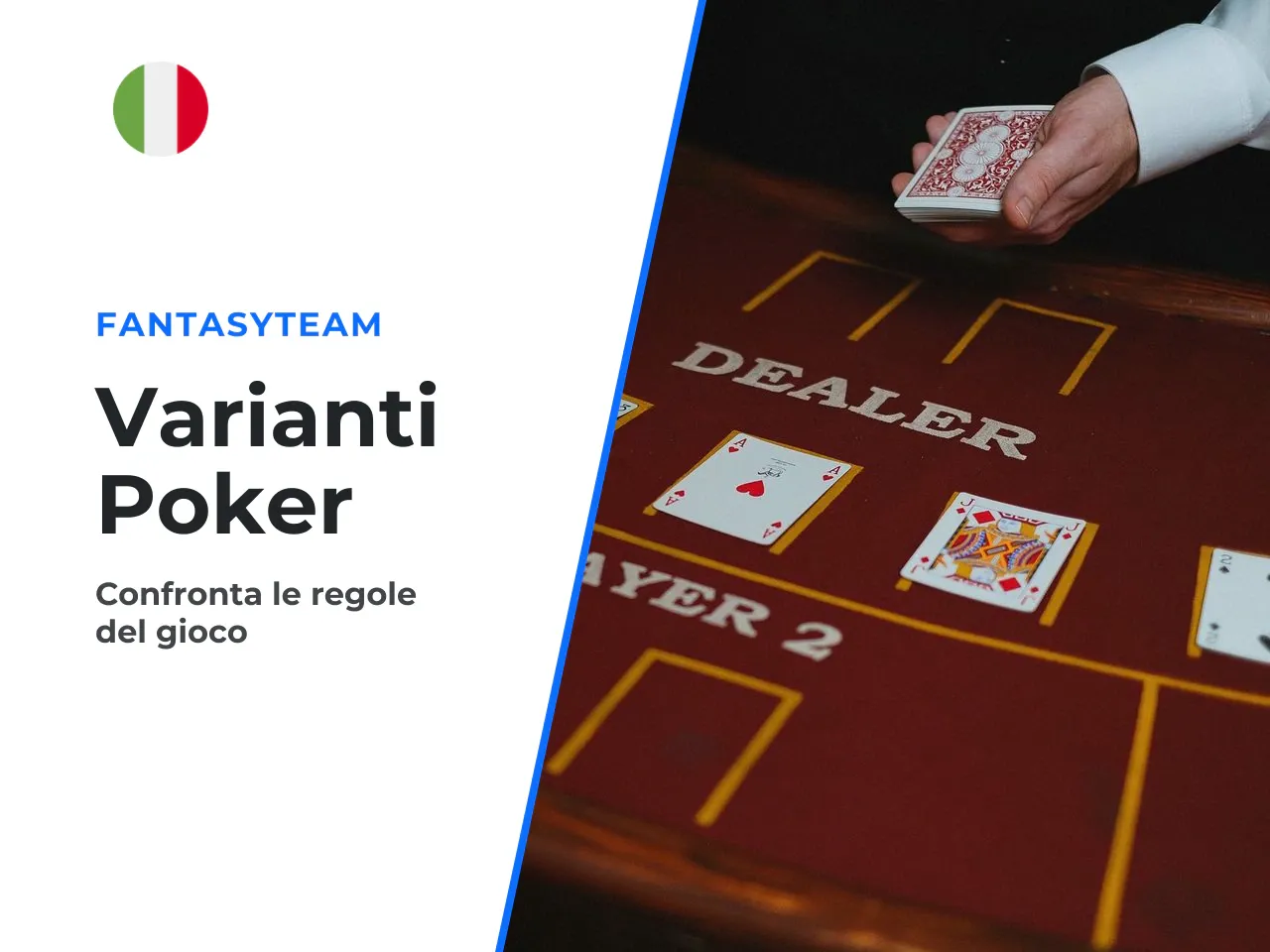 Differenze tra poker italiano e Texas Hold'em