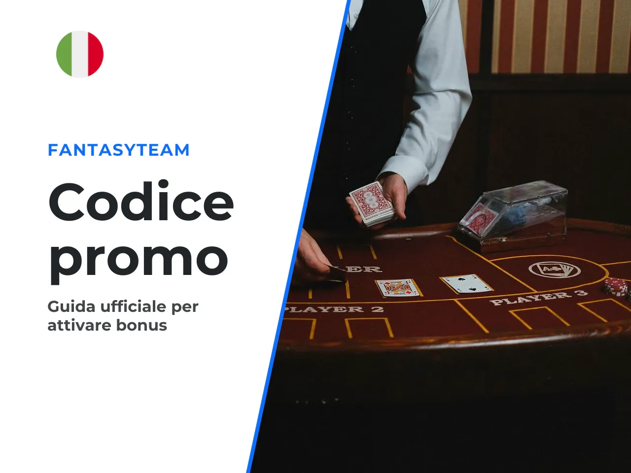 Come usare il codice promo Fantasy Team durante la registrazione