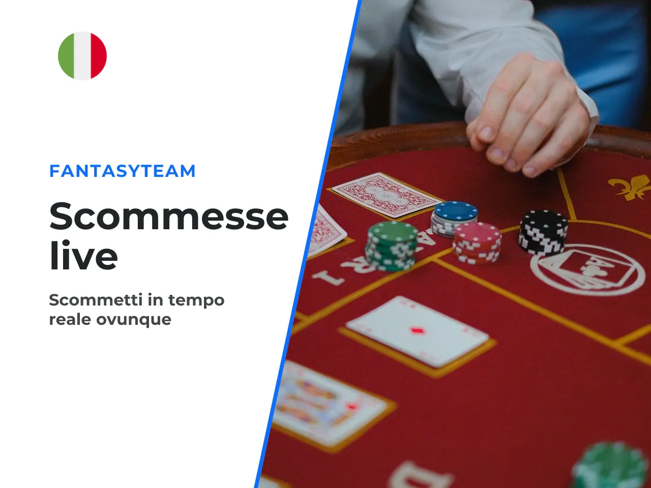Scommesse live e uso dell'app durante gli eventi