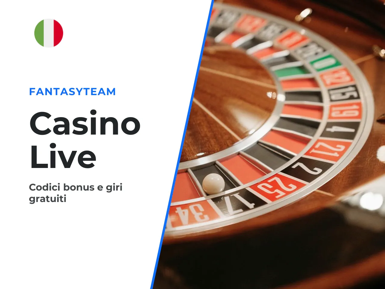 Casinò: il codice FTBLABCASINOLIVE e i Free Spin