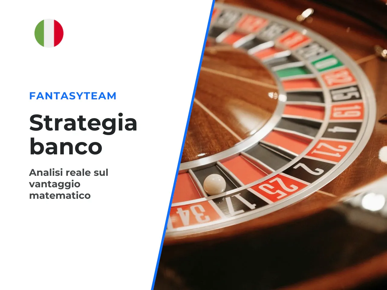 Perché nessuna strategia "batte" il banco
